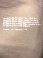 Palestnians Have A Right Statement Crewneck