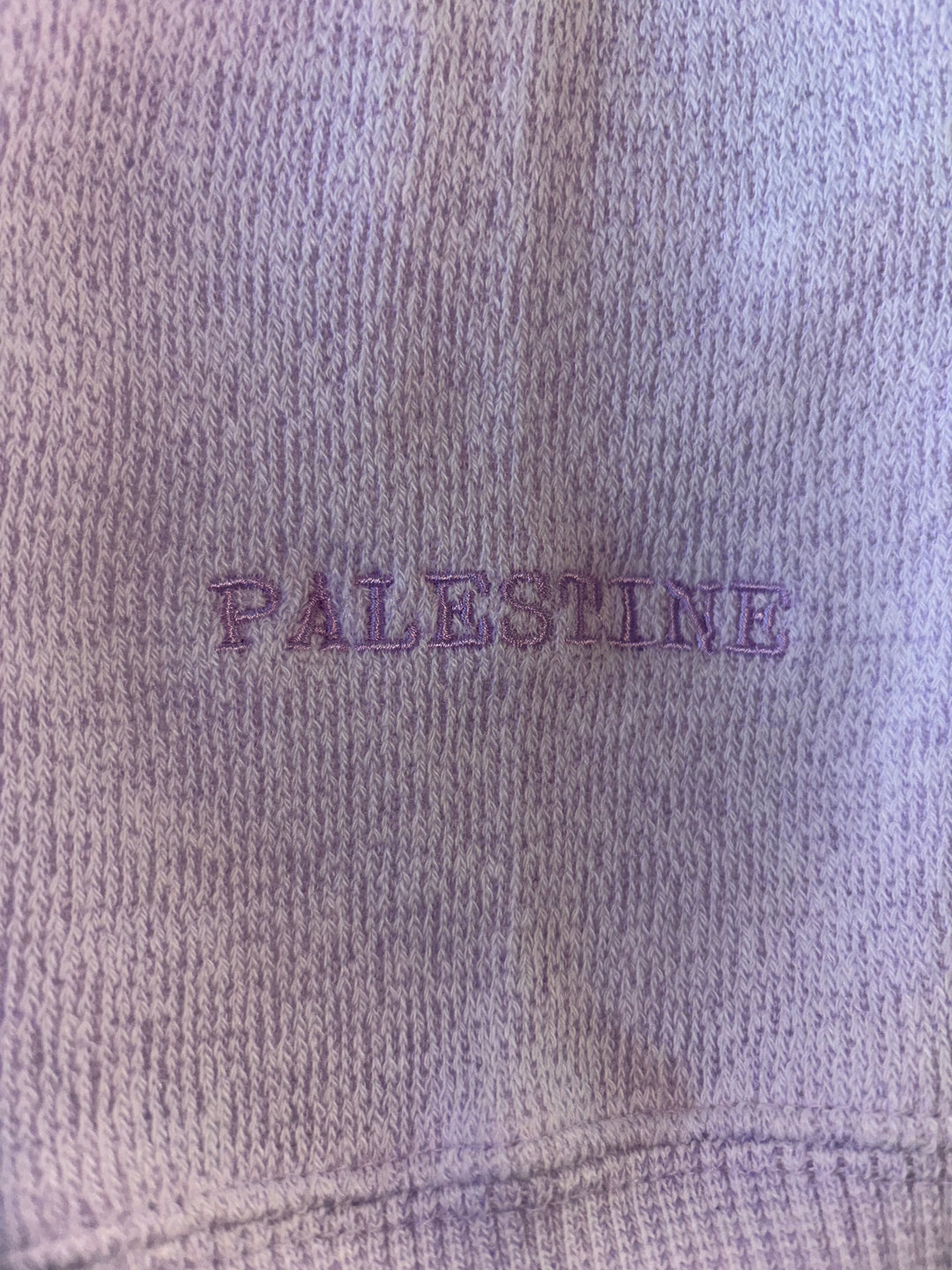 Embroidered Palestine Knit Hoodie