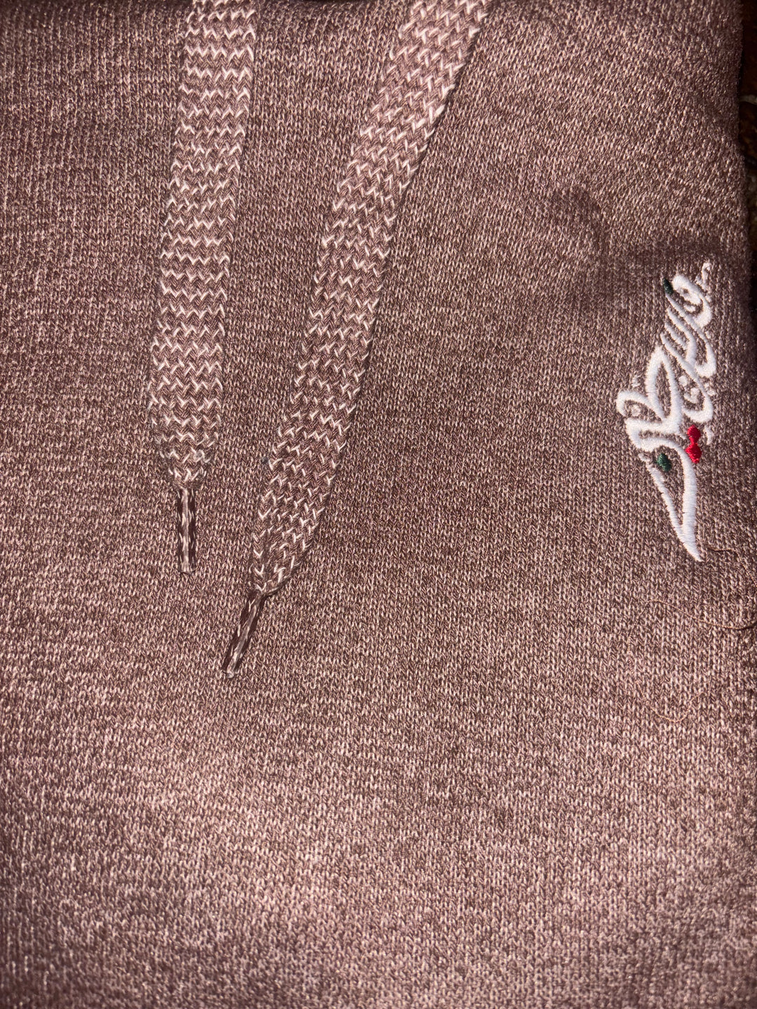 Embroidered Palestine Knit Hoodie