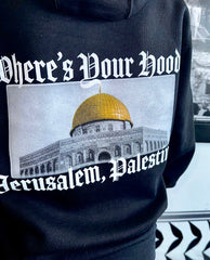 Free Palestine Sakhra (Dome) l Zip Up