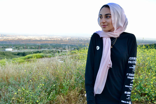 palestine cities long sleeve