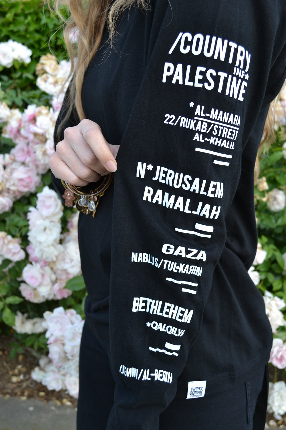 Palestine long sleeve shirt Cities